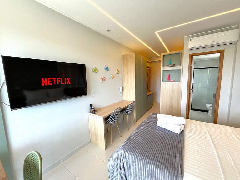 Flat em Muro Alto - Porto de Galinhas - MAKIA A303 - By Anfi