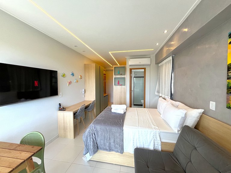 Flat em Muro Alto - Porto de Galinhas - MAKIA A303 - By Anfi