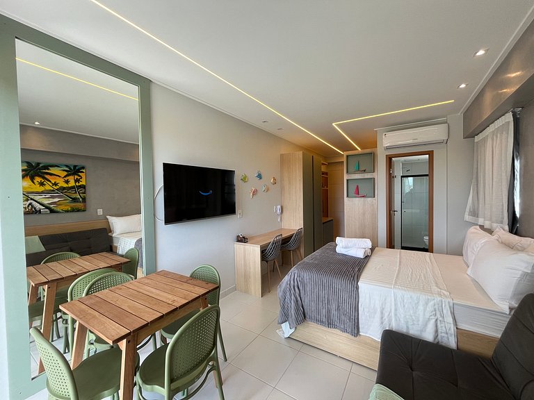 Flat em Muro Alto - Porto de Galinhas - MAKIA A303 - By Anfi