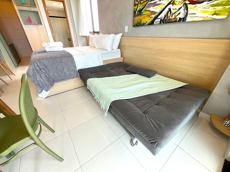Flat em Muro Alto - Porto de Galinhas - MAKIA A303 - By Anfi