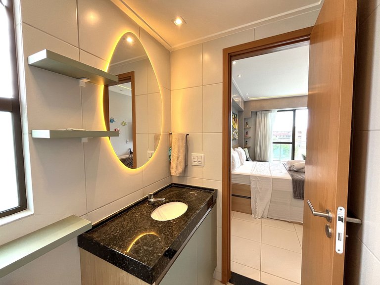 Flat em Muro Alto - Porto de Galinhas - MAKIA A303 - By Anfi