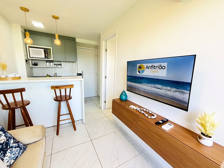 Flat próximo a Porto de Galinhas - Cupe Living 204 - By Anfi