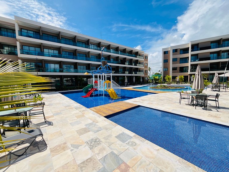 Flat Malia D304 com Atmosfera de Praia - Muro Alto - By Anfi