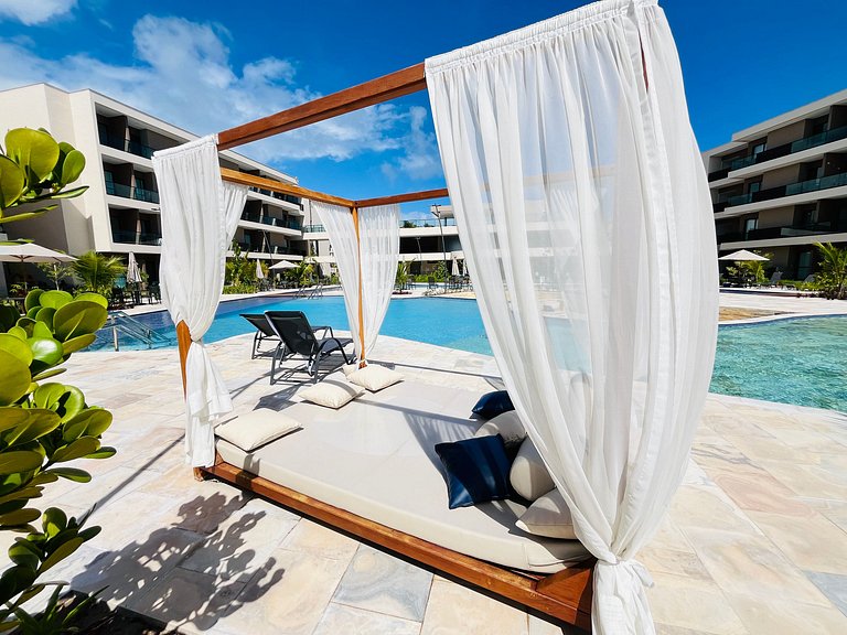 Flat Malia D304 com Atmosfera de Praia - Muro Alto - By Anfi