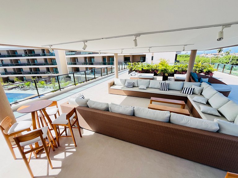 Flat Malia D304 com Atmosfera de Praia - Muro Alto - By Anfi