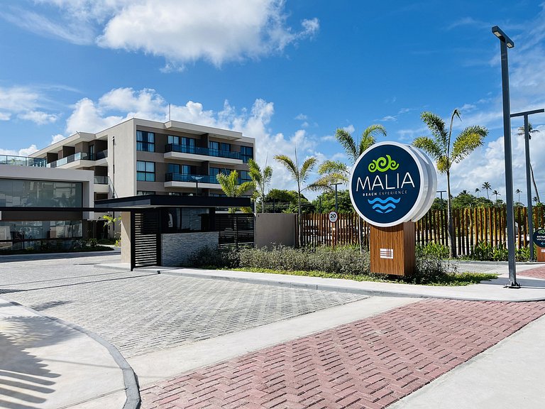 Flat Malia D304 com Atmosfera de Praia - Muro Alto - By Anfi
