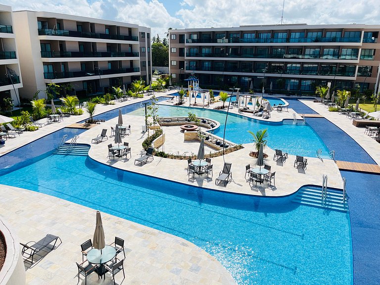 Flat Malia D304 com Atmosfera de Praia - Muro Alto - By Anfi