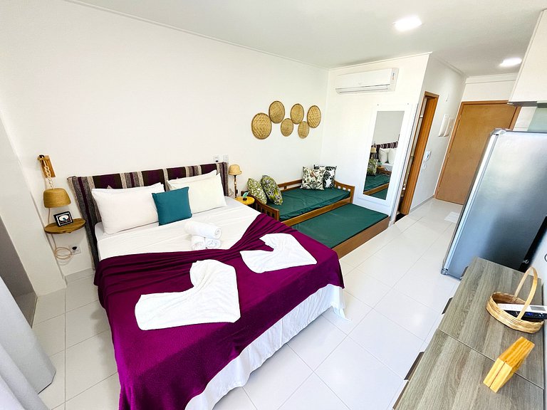 Flat Malia D304 com Atmosfera de Praia - Muro Alto - By Anfi