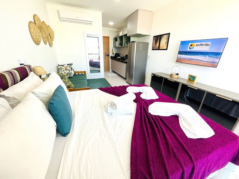 Flat Malia D304 com Atmosfera de Praia - Muro Alto - By Anfi
