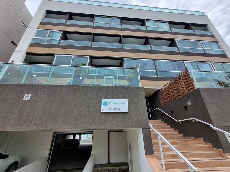 Charmoso Ap com Vista para o Mar - Cupe Garden 304