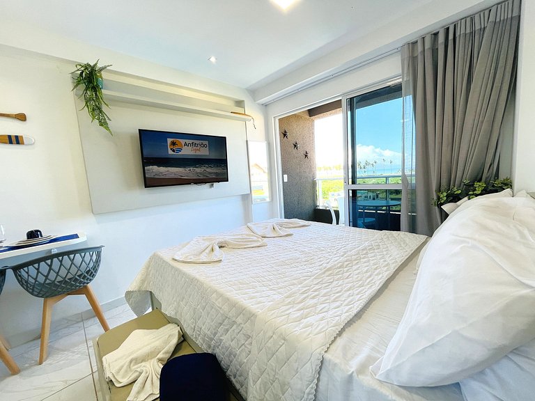 Charmoso Ap com Vista para o Mar - Cupe Garden 304