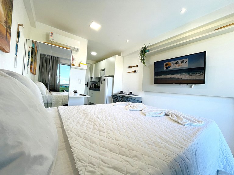 Charmoso Ap com Vista para o Mar - Cupe Garden 304