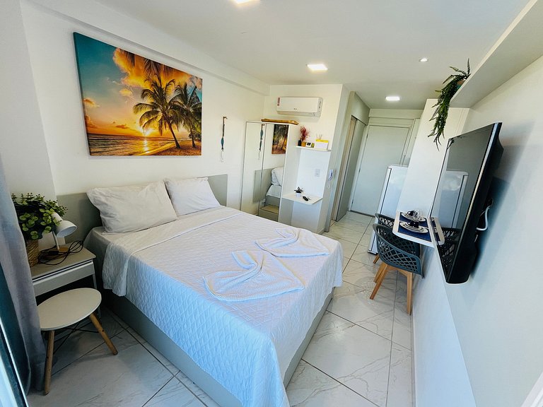 Charmoso Ap com Vista para o Mar - Cupe Garden 304