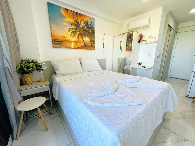 Charmoso Ap com Vista para o Mar - Cupe Garden 304