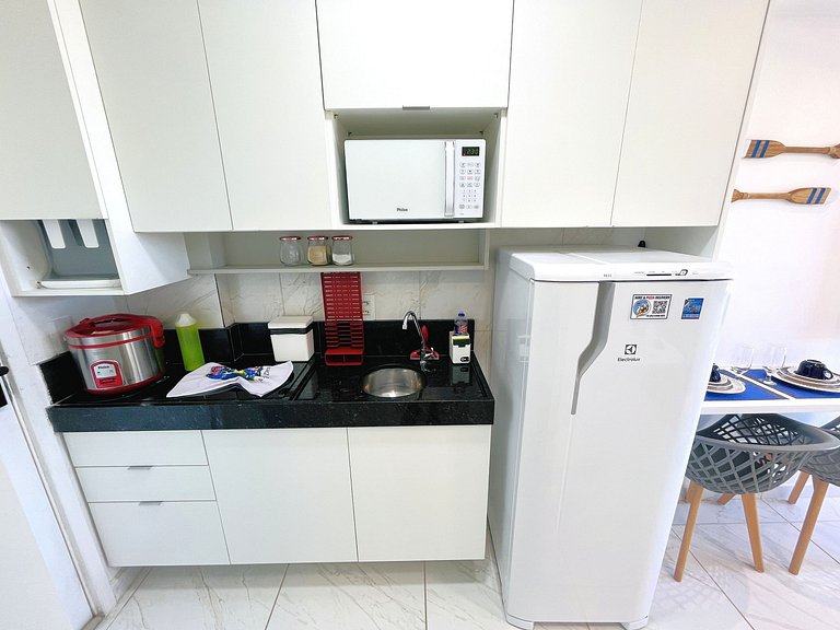 Charmoso Ap com Vista para o Mar - Cupe Garden 304