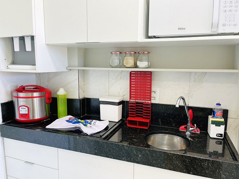 Charmoso Ap com Vista para o Mar - Cupe Garden 304