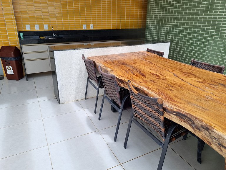 Apt com Varanda a 300m do Mar - Porto de Galinhas | Cupe Gar