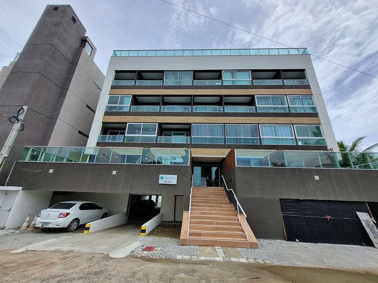 Apt com Varanda a 300m do Mar - Porto de Galinhas | Cupe Gar