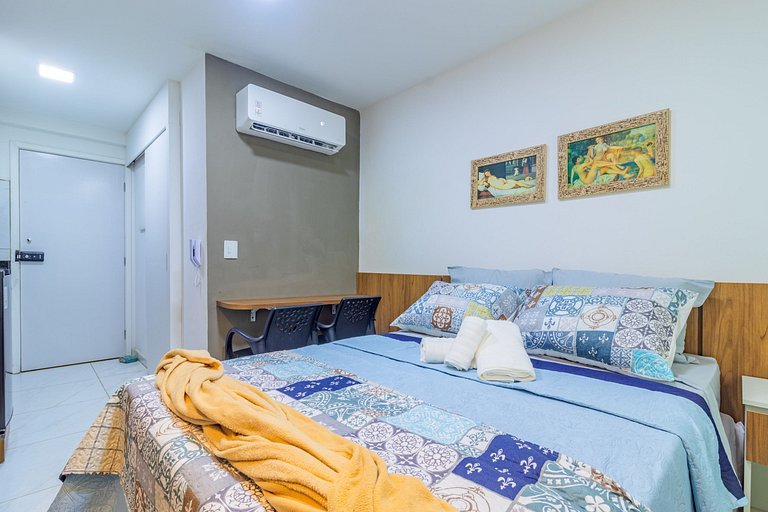 Charmoso Ap Perfeito para Casais | Cupe Garden 210 - By Anfi