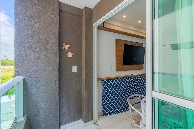 Charmoso Ap Perfeito para Casais | Cupe Garden 210 - By Anfi