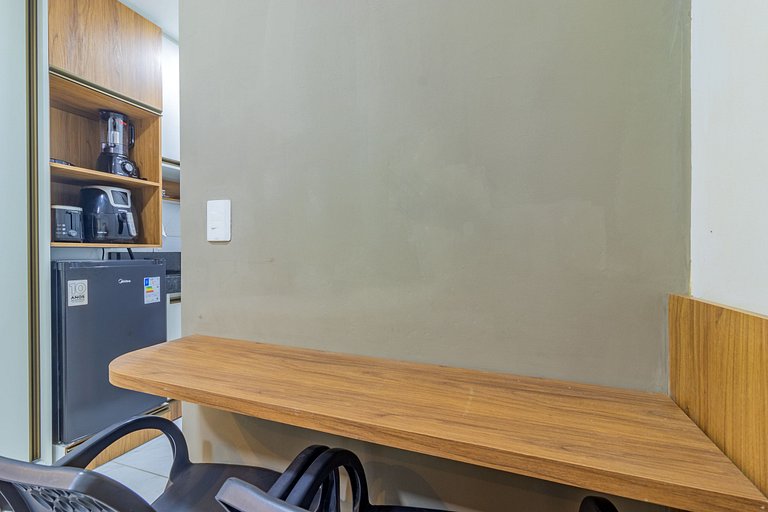 Charmoso Ap Perfeito para Casais | Cupe Garden 210 - By Anfi