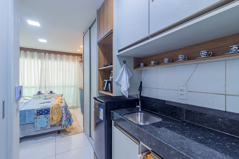 Charmoso Ap Perfeito para Casais | Cupe Garden 210 - By Anfi