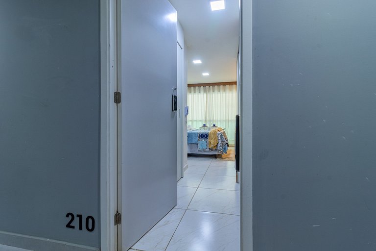 Charmoso Ap Perfeito para Casais | Cupe Garden 210 - By Anfi