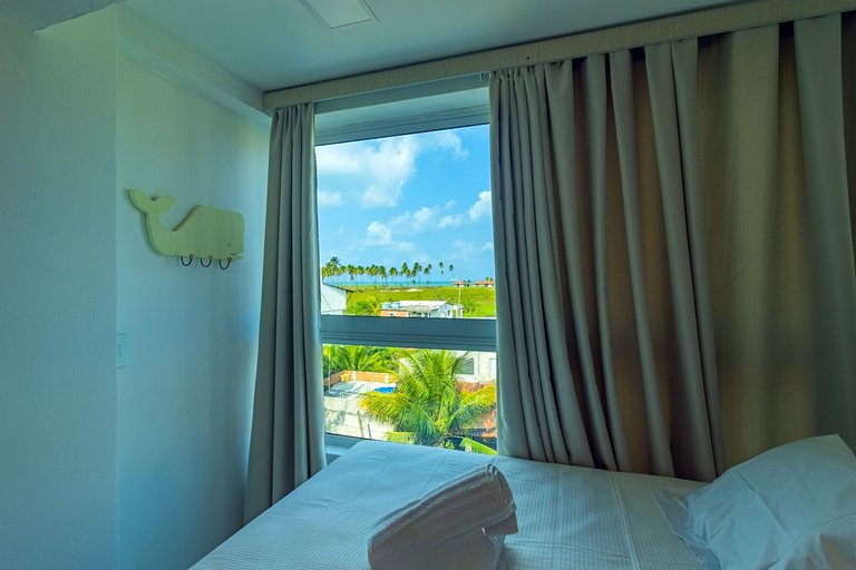 Flat no CUPE - Porto de Galinhas - Cupe Garden 202