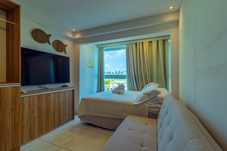 Flat no CUPE - Porto de Galinhas - Cupe Garden 202