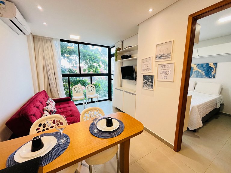 50m do mar! Flat em Maracaípe - Maraca Beach I 309 - By Anfi