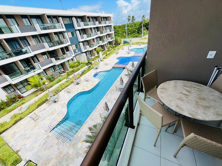 Flat em Muro Alto - Porto de Galinhas - MAKIA B214 - By Anfi