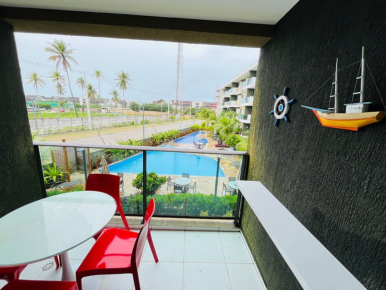 2 Qts em Muro Alto - Porto de Galinhas - MANA C102 - By Anfi