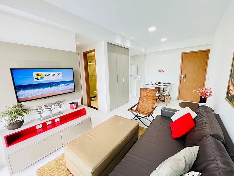 2 Qts em Muro Alto - Porto de Galinhas - MANA C102 - By Anfi