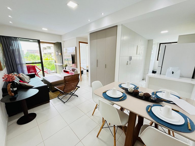 2 Qts em Muro Alto - Porto de Galinhas - MANA C102 - By Anfi