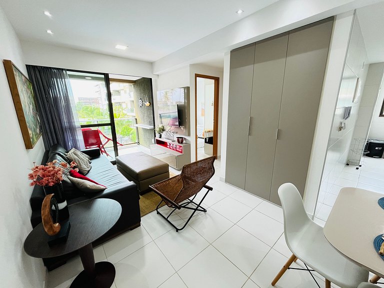 2 Qts em Muro Alto - Porto de Galinhas - MANA C102 - By Anfi