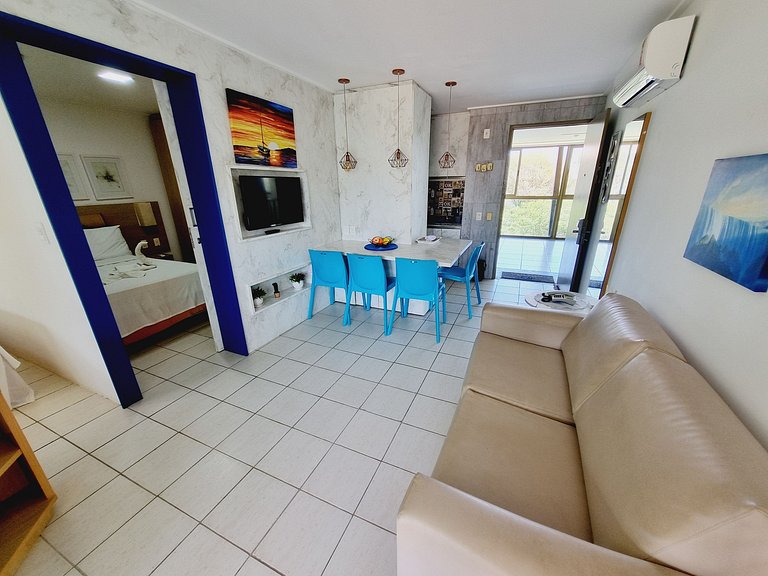 Lindo 2Qts Beira Mar - Beach Classe Muro Alto 1307 - By Anfi
