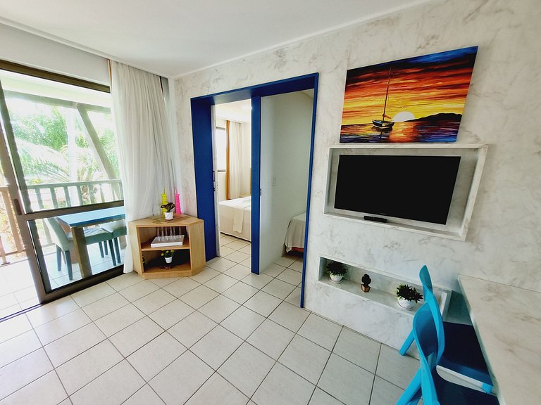 Lindo 2Qts Beira Mar - Beach Classe Muro Alto 1307 - By Anfi