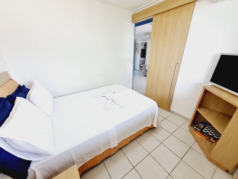 Lindo 2Qts Beira Mar - Beach Classe Muro Alto 1307 - By Anfi