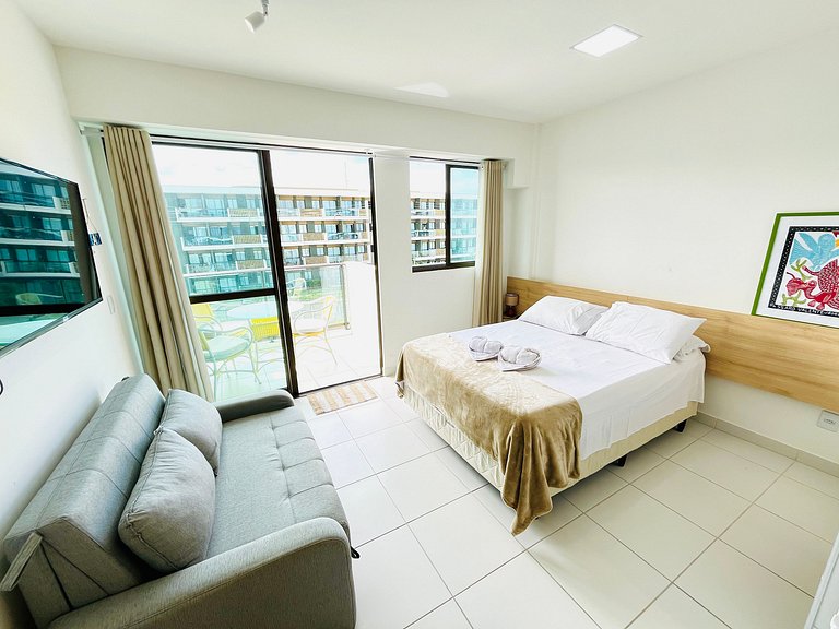 Flat em Muro Alto - Porto de Galinhas - MAKIA B209 - By Anfi