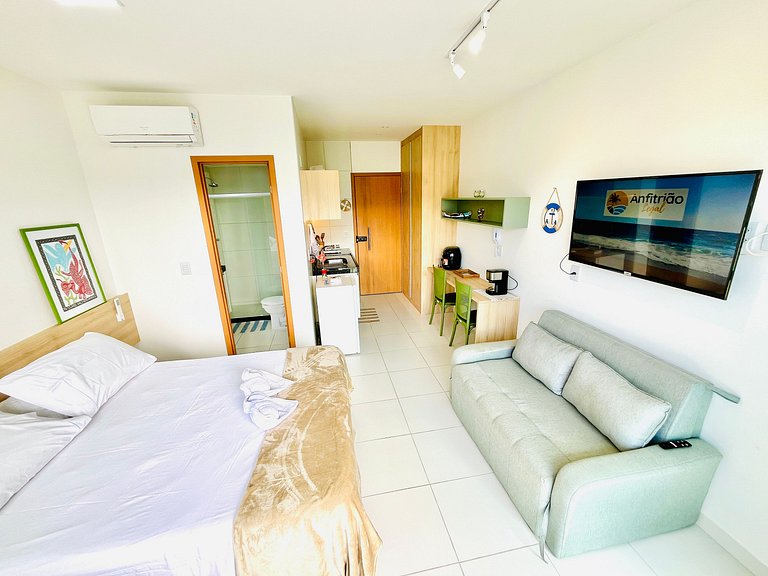 Flat em Muro Alto - Porto de Galinhas - MAKIA B209 - By Anfi