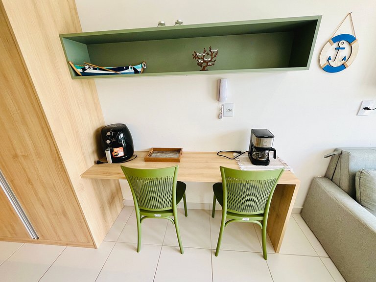 Flat em Muro Alto - Porto de Galinhas - MAKIA B209