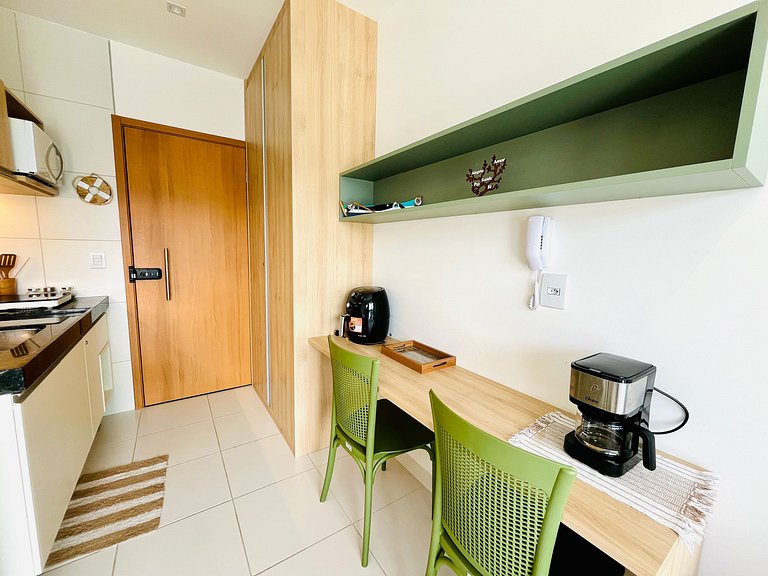 Flat em Muro Alto - Porto de Galinhas - MAKIA B209