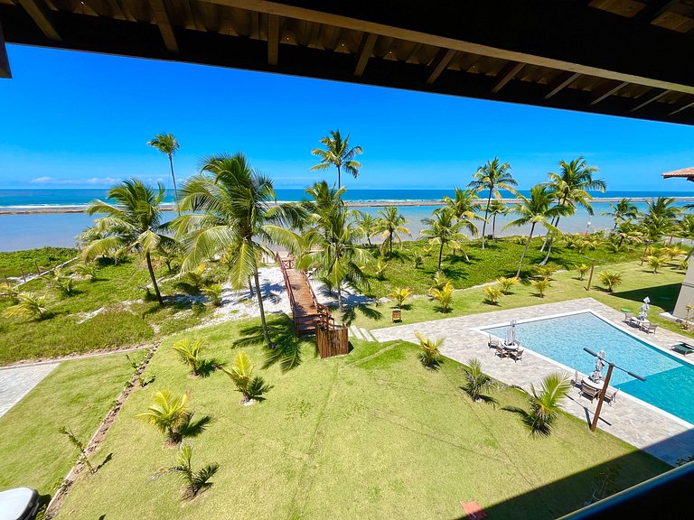 3Qts pé na areia com vista paradisíaca - Itah I301 - Muro Al