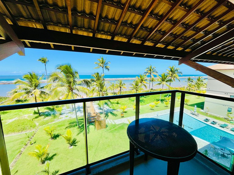 3Qts pé na areia com vista paradisíaca - Itah I301 - Muro Al