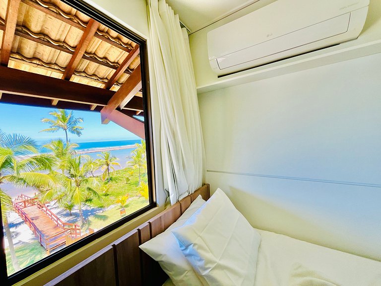 3Qts pé na areia com vista paradisíaca - Itah I301 - Muro Al