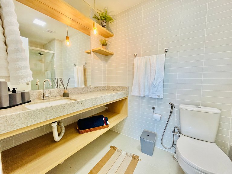 Térreo 3Qts Luxo Beira Mar - Muro Alto - Itah A001 - Porto d