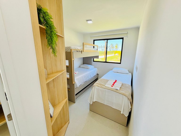 Térreo 3Qts Luxo Beira Mar - Muro Alto - Itah A001 - Porto d