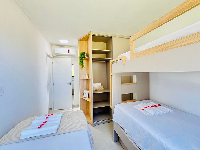 Térreo 3Qts Luxo Beira Mar - Muro Alto - Itah A001 - Porto d