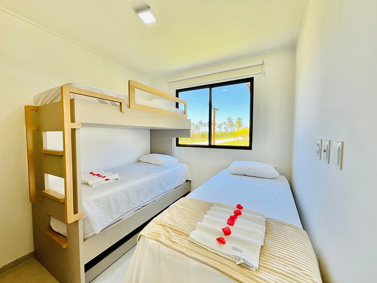 Térreo 3Qts Luxo Beira Mar - Muro Alto - Itah A001 - Porto d