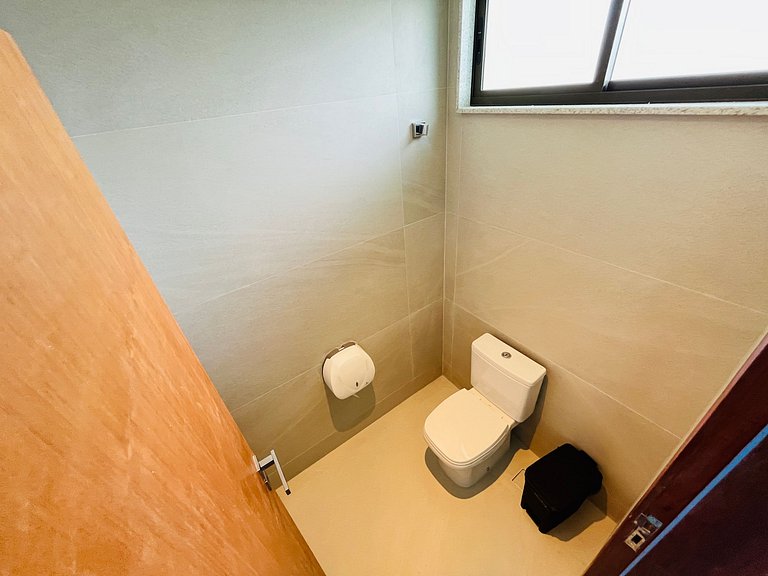 3Qts Pé na Areia c/ Vista Mar em Muro Alto | Itah I301 - By
